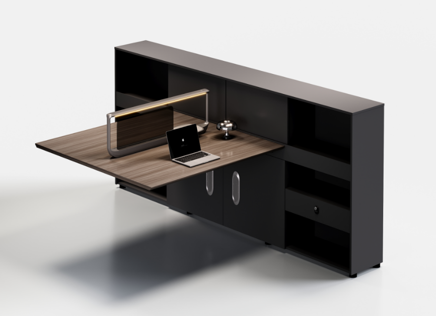 Zhen 03 P03C-2A two-person workstation extension with long storage
