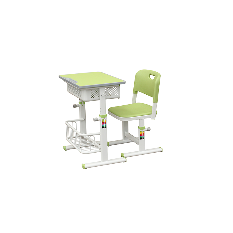 Single-student desk and chair